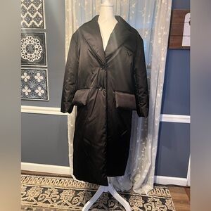 GORGEOUS Prada Long Re-Nylon Puffer Coat